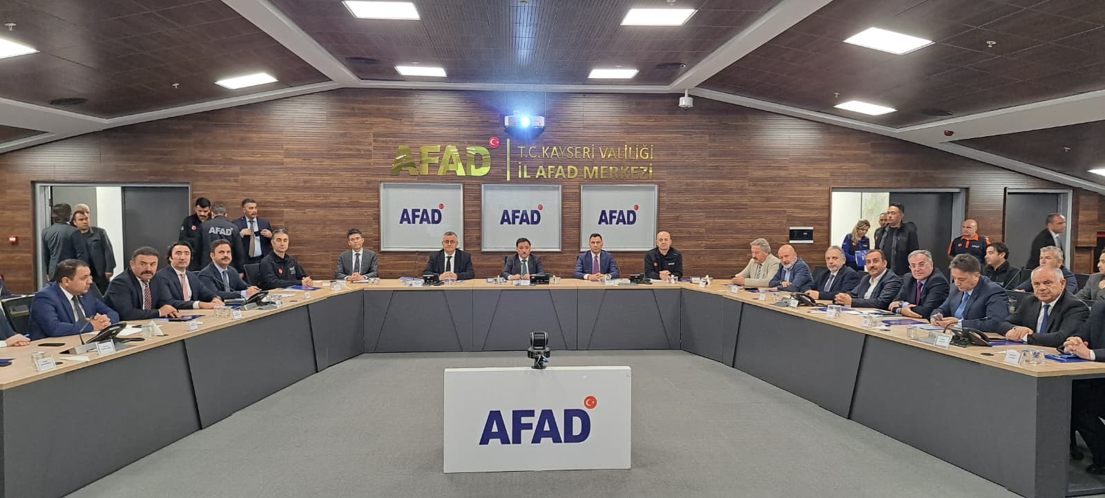 AFAD AFET RİSK AZALTMA PLANI TOPLANTISI
