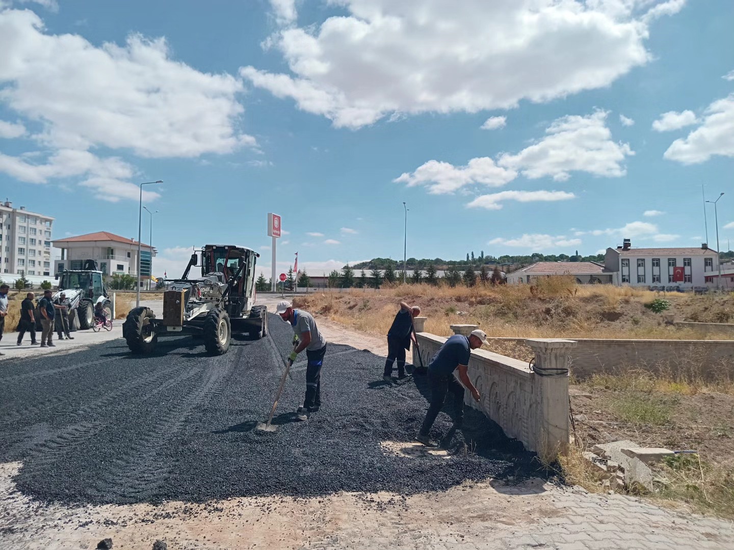 GERGEME VE FATİH MAHALLELERİ ASFALT ÇALIŞMALARI