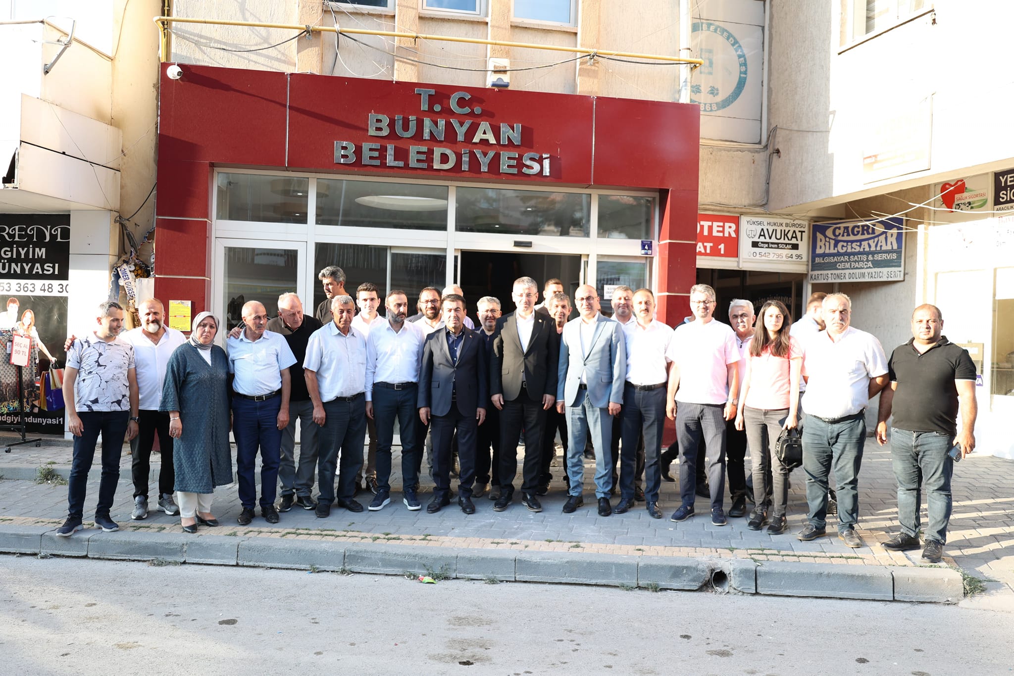 AK Parti Kayseri Milletvekili Sn. Şaban Çopuroğlu belediyemizde Başkanımız Selahattin Metin'i