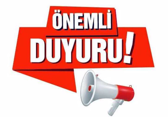 ​DUYURU!