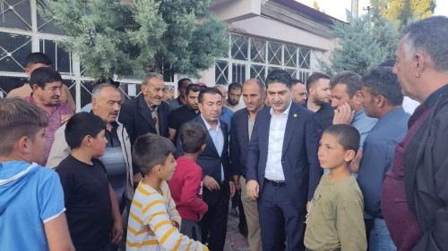 BAŞKAN METİN, MHP GENEL BAŞKAN YARDIMCISI ÖZDEMİR İLE MERHUMUN AİLESİNE TAZİYE ZİYARETİNDE BULUNDULA