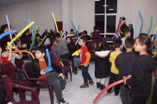 ​ÇOCUKLAR GÜLSÜN DİYE etkinliği düzenlendi.