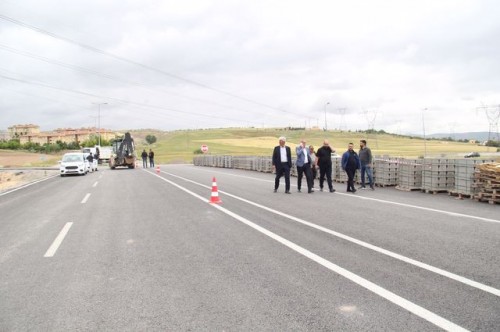 Fatih,Gergeme ve BüyükTuzhisar Mahallesi yaya yolu ve otopark yapım çalışmaları incelendi.