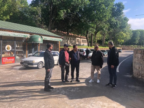 CAM SEYİR TERASI BÖLGESİNDE YAPIMI PLANLANAN PROJELER İÇİN İSTİŞAREDE BULUNULDU
