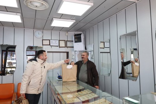 BÜNYAN BELEDİYESİNDEN YENİ YIL HEDİYELERİ