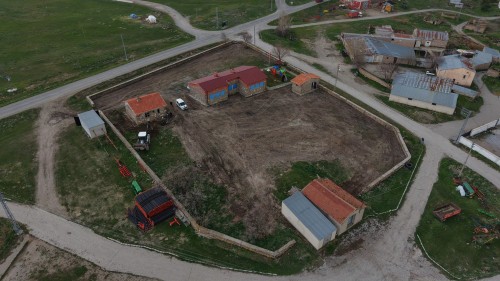 Girveli Mahallesi Köy Konağı çalışmaları