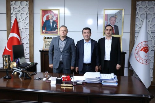 KAYSERİ İL TARIM VE ORMAN MÜDÜRÜ BÜLENT SAKLAV'A ZİYARET
