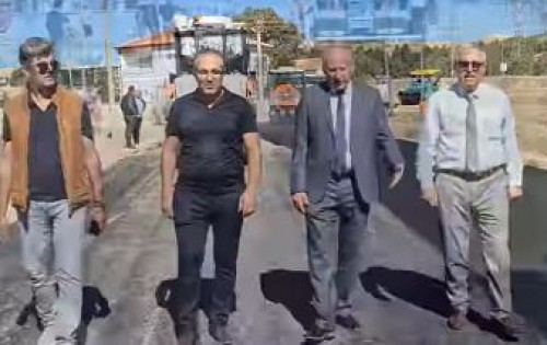 ASFALT ÇALIŞMALARI HIZ KESMEDEN DEVAM EDİYOR