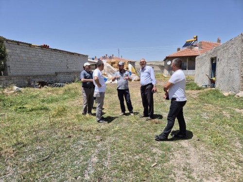 FIRTINA NEDENEDİYLE ZARAR GÖREN YAPILAR İNCELENDI