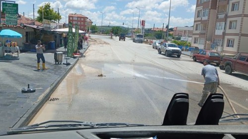 TEMİZLİK ÇALIŞMALARI SÜRÜYOR