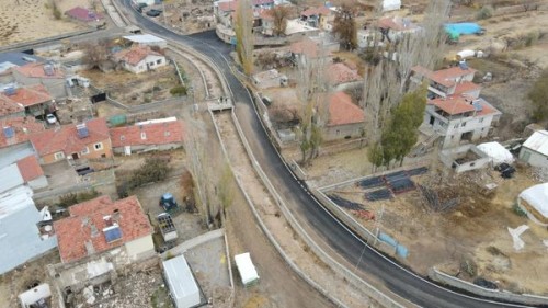 KAHVECİ MAHALLESİ'NDE ASFALT ÇALIŞMALARI TAMAMLANDI