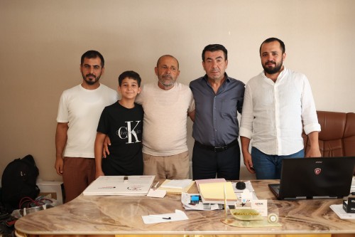 BAŞKAN METİN, BÜNYANLI HAYIRSEVER İŞ ADAMLARINI ZİYARET ETTİ