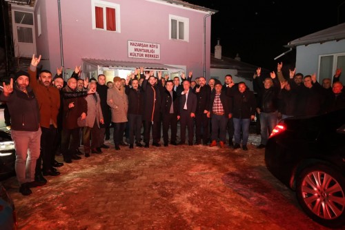 KÖY PROGRAMLARIMIZ DEVAM EDİYOR; HAZARŞAH