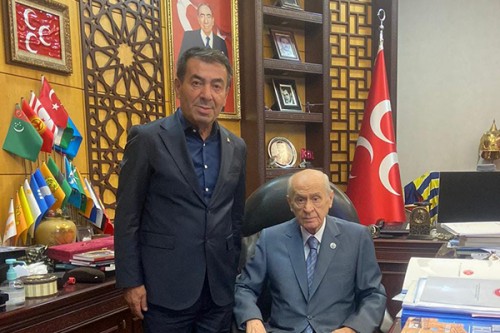 BAŞKANIMIZ SELAHATTİN METİN, MHP GENEL BAŞKANI SN. DEVLET BAHÇELİ'Yİ ZİYARET ETTİ