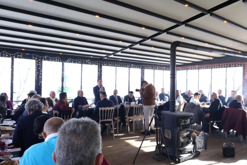 BAŞKAN METİN GAZETECİLER İLE BİR ARAYA GELDİ