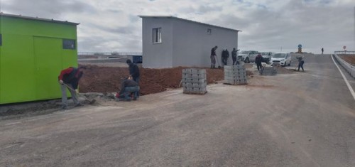 ​Yakın zamanda faaliyete geçecek olan Çöp Transfer İstasyonu çalışmalarında sona gelindi.