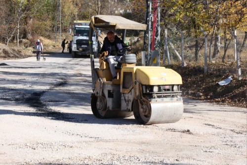 DEĞİRMEN RESTORAN ÇEVRESİNDE ASFALT ÇALIŞMALARI