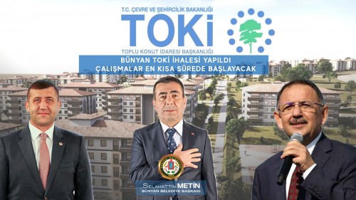 ''SEVDAMIZ BÜNYAN'IMIZA HAYIRLI OLSUN''