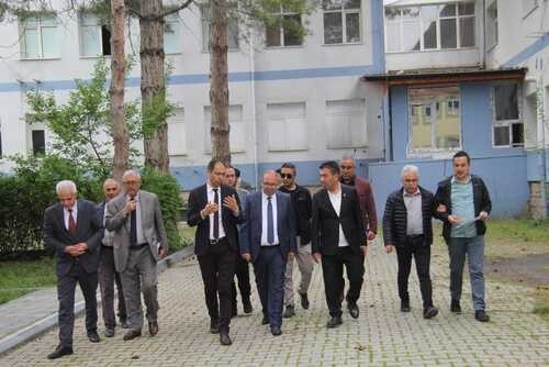 ESKİ DEVLET HASTANESİNİ YENİ PROJELERLE BÜNYAN'A YENİDEN KAZANDIRMAK İÇİN GÖRÜŞMELER GERÇEKLEŞT