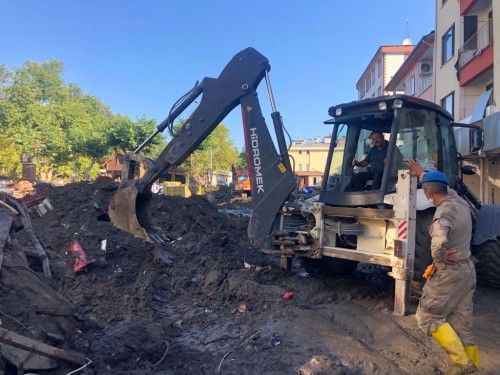 BÜNYAN BELEDİYESİ EKİBİMİZ KASTAMONU BOZKURT'TA İŞ BAŞINDA
