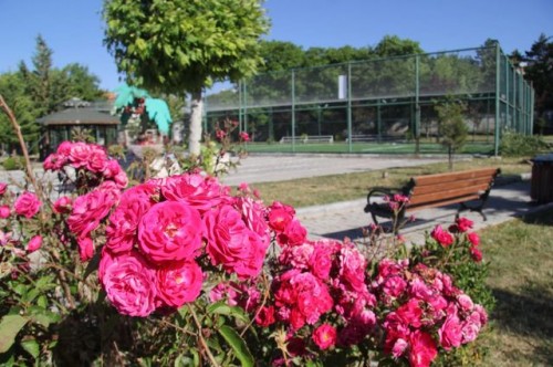 Park Bahçe, halı saha, oyun alanları bakım, tadilat, onarım ve çevre düzenleme çalışmaları sürüyor.