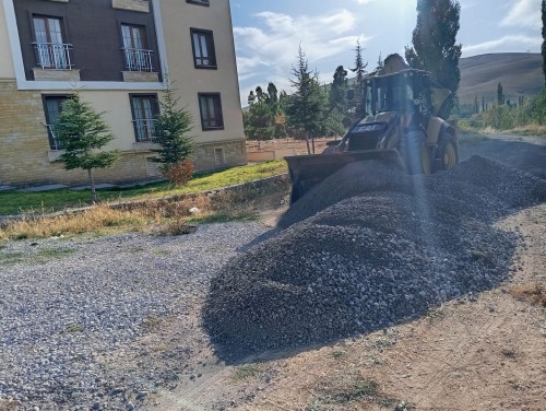 YENİ TOKİ ÇEVRESİNDE ÇALIŞMALAR BAŞLADI