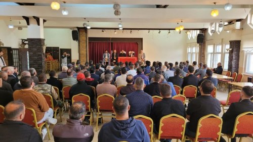 ​Başkan Metin, Bünyan Belediyesi Personel ve ekibi ile bir araya gelerek bayramlarını kutladı.