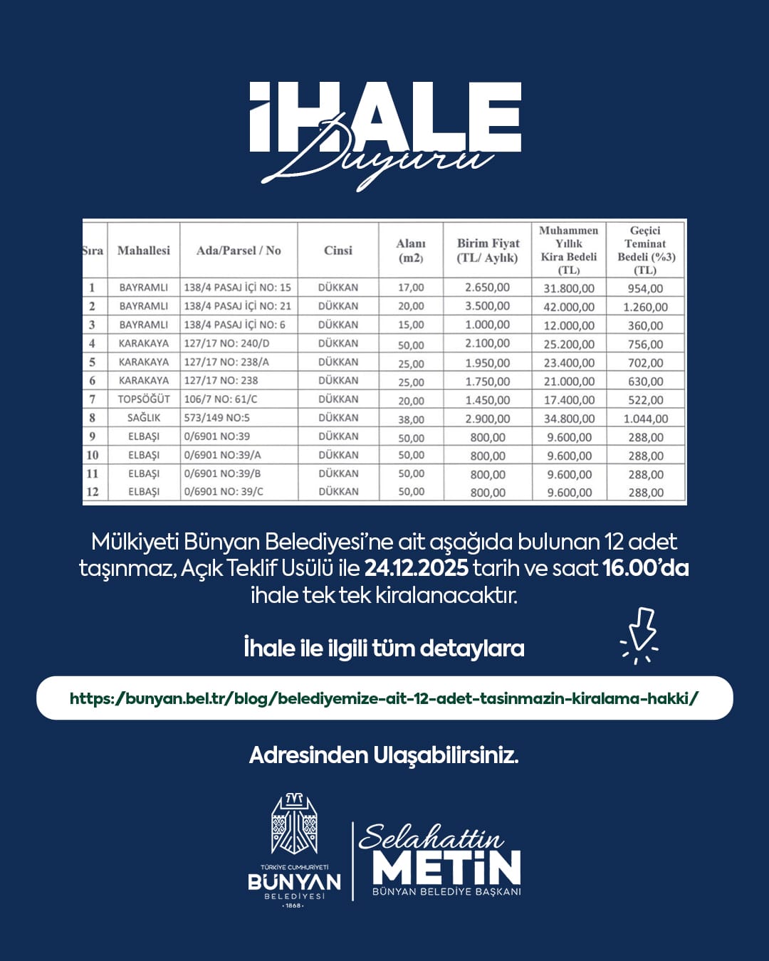 Belediye Duyuru 1